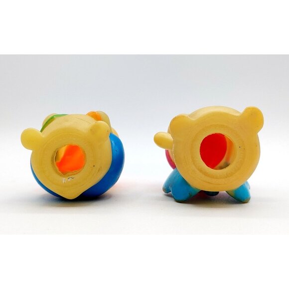 Hasbro Vintage 1986 Playskool Glo Worm Bug Friends Cricket & Bookbug Figures - Picture 4 of 4